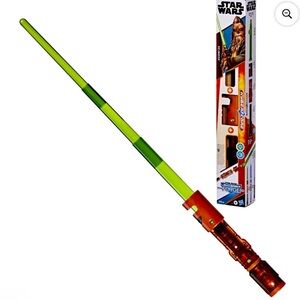 NIB Star Wars Lightsaber Forge Kyber Core Kelnacca, Green Lightsaber